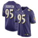 Джерси Baltimore Ravens Tavius Robinson Nike Purple Team Game