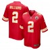 Joshua Williams Kansas City Chiefs Nike  Game Jersey -  Red