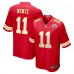 Carson Wentz Kansas City Chiefs Nike  Game Jersey -  Red