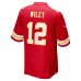 Jared Wiley Kansas City Chiefs Nike  Game Jersey -  Red