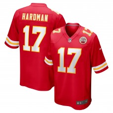 Mecole Hardman Kansas City Chiefs Nike  Game Jersey -  Red