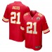 Jaden Hicks Kansas City Chiefs Nike  Game Jersey -  Red