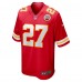 Chamarri Conner Kansas City Chiefs Nike  Game Jersey -  Red