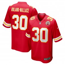 Chris Roland-Wallace Kansas City Chiefs Nike  Game Jersey -  Red