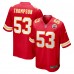 BJ Thompson Kansas City Chiefs Nike  Game Jersey -  Red