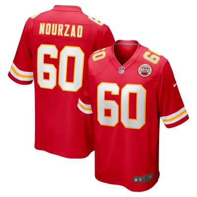 Hunter Nourzad Kansas City Chiefs Nike  Game Jersey -  Red