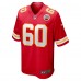 Hunter Nourzad Kansas City Chiefs Nike  Game Jersey -  Red