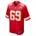 Mike Pennel Kansas City Chiefs Nike  Game Jersey -  Red