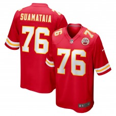 Kingsley Suamataia Kansas City Chiefs Nike  Game Jersey -  Red