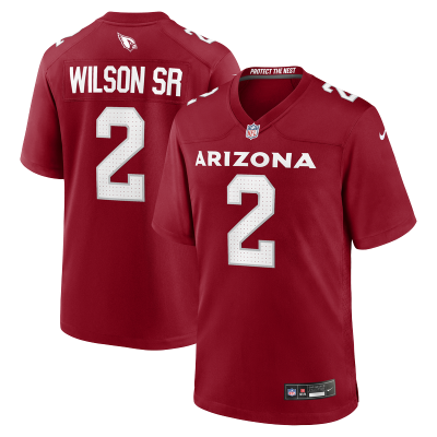 Джерси Arizona Cardinals Mack Wilson Sr. Nike Cardinal Team Game