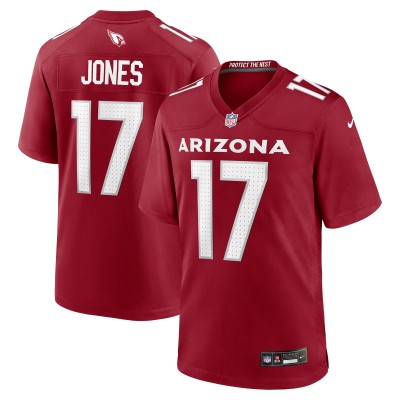 Arizona Cardinals Zay Jones Nike Cardinal Team Game Jersey