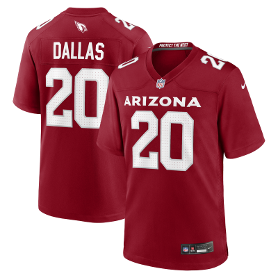 Джерси Arizona Cardinals DeeJay Dallas Nike Cardinal Team Game