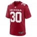Arizona Cardinals Darren Hall Nike Cardinal Team Game Jersey