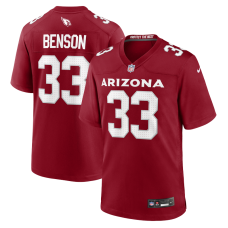Джерси Arizona Cardinals Trey Benson Nike Cardinal Team Game Джерси Arizona Cardinals Trey Benson Nike Cardinal Team Game