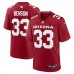 Arizona Cardinals Trey Benson Nike Cardinal Team Game Jersey