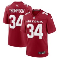 Arizona Cardinals Jalen Thompson Nike Cardinal Team Game Jersey