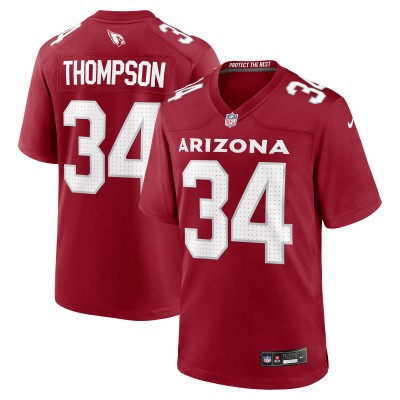 Arizona Cardinals Jalen Thompson Nike Cardinal Team Game Jersey