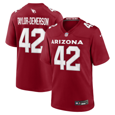 Джерси Arizona Cardinals Dadrion Taylor-Demerson Nike Cardinal Team Game