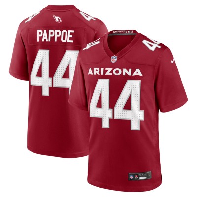 Arizona Cardinals Owen Pappoe Nike Cardinal Team Game Jersey