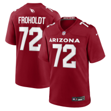 Джерси Arizona Cardinals Hjalte Froholdt Nike Cardinal Team Game Джерси Arizona Cardinals Hjalte Froholdt Nike Cardinal Team Game