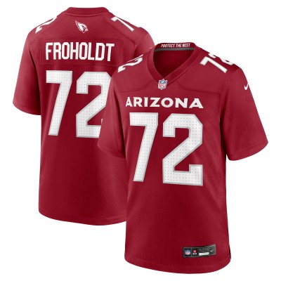 Arizona Cardinals Hjalte Froholdt Nike Cardinal Team Game Jersey