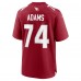 Arizona Cardinals Isaiah Adams Nike Cardinal Team Game Jersey