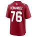 Arizona Cardinals Will Hernandez Nike Cardinal Team Game Jersey