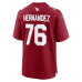 Джерси Arizona Cardinals Will Hernandez Nike Cardinal Team Game