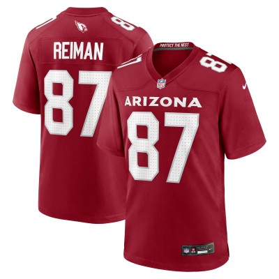 Arizona Cardinals Tip Reiman Nike Cardinal Team Game Jersey