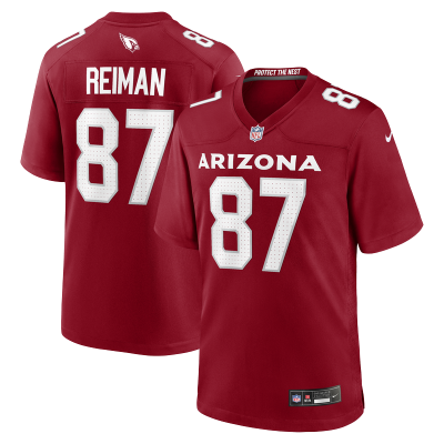 Джерси Arizona Cardinals Tip Reiman Nike Cardinal Team Game