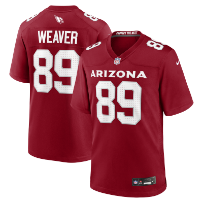 Джерси Arizona Cardinals Xavier Weaver Nike Cardinal Team Game