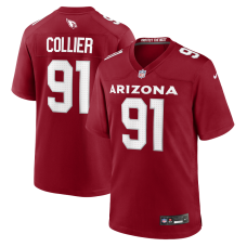 Джерси Arizona Cardinals L.J. Collier Nike Cardinal Team Game Джерси Arizona Cardinals L.J. Collier Nike Cardinal Team Game