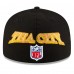 Бейсболка New Orleans Saints New Era x Politics Black NFL Origins Super Bowl XLIV Champions Patch 59FIFTY Fitted
