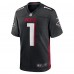 Игровая джерси Atlanta Falcons Darnell Mooney Nike Black Team Game