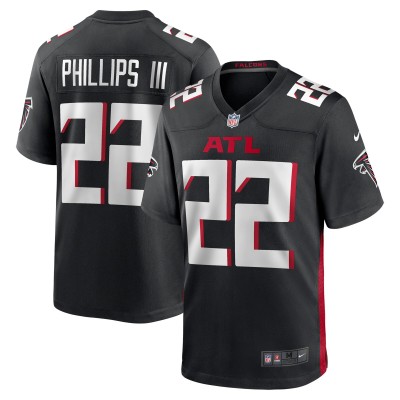 Игровая джерси Atlanta Falcons Clark Phillips III Nike Black Team Game