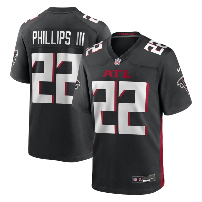 Джерси Atlanta Falcons Clark Phillips III Nike Black Team Game