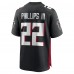 Игровая джерси Atlanta Falcons Clark Phillips III Nike Black Team Game