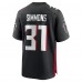 Игровая джерси Atlanta Falcons Justin Simmons Nike Black Team Game