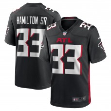 Игровая джерси Atlanta Falcons Antonio Hamilton Sr. Nike Black Team Game