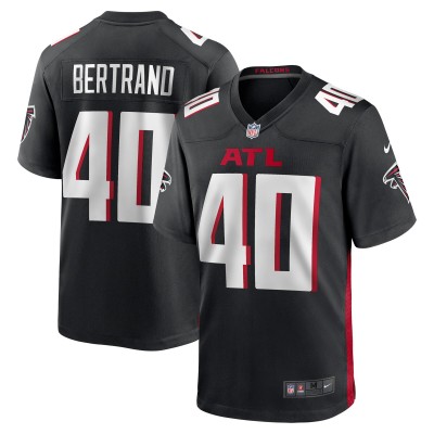 Игровая джерси Atlanta Falcons JD Bertrand Nike Black Team Game
