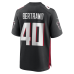 Джерси Atlanta Falcons JD Bertrand Nike Black Team Game