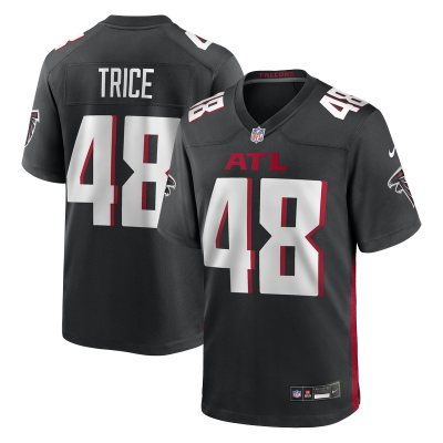 Джерси Atlanta Falcons Bralen Trice Nike Black Team Game