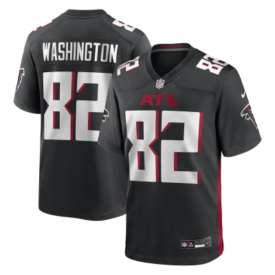 Джерси Atlanta Falcons Casey Washington Nike Black Team Game