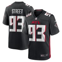 Игровая джерси Atlanta Falcons Kentavius Street Nike Black Team Game
