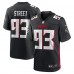 Игровая джерси Atlanta Falcons Kentavius Street Nike Black Team Game Игровая джерси Atlanta Falcons Kentavius Street Nike Black Team Game
