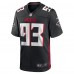 Игровая джерси Atlanta Falcons Kentavius Street Nike Black Team Game