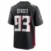 Игровая джерси Atlanta Falcons Kentavius Street Nike Black Team Game