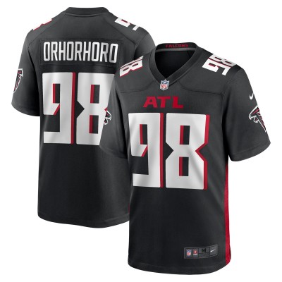 Игровая джерси Atlanta Falcons Ruke Orhorhoro Nike Black Team Game
