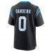 Игровая джерси Carolina Panthers JaTavion Sanders Nike Black Game