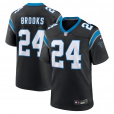 Игровая джерси Carolina Panthers Jonathon Brooks Nike Black Game